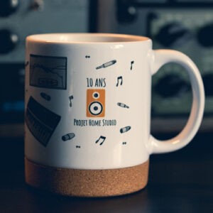 Tasse "10 Ans Projet Home Studio"