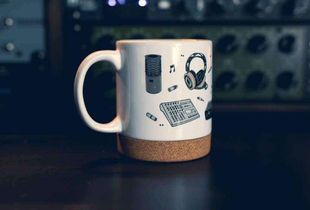 Tasse Projet Home Studio 10 Ans - Vue de Derrière