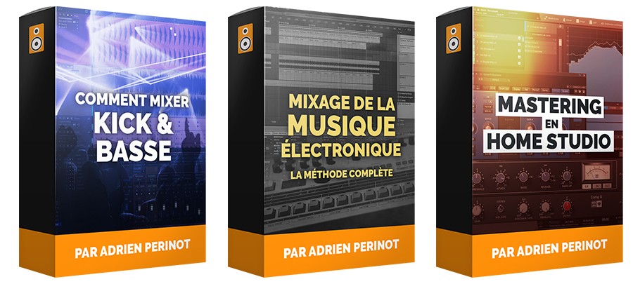 Bundle de Formations Projet Home Studio sur le mixage de la musique électronique