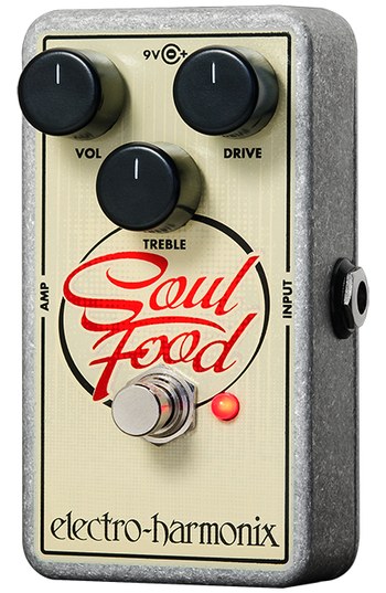 La pédale d'overdrive Electro-Harmonix Soul Food