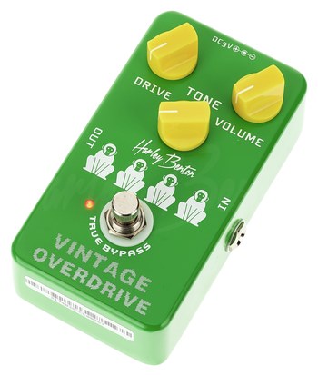 La pédale d'overdrive Harley Benton Vintage Overdrive