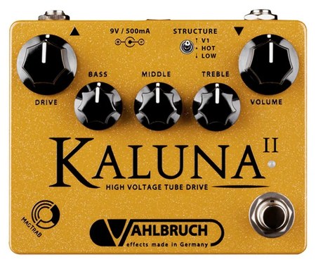 La pédale d'overdrive Vahlbruch Kaluna II HV Tube Drive