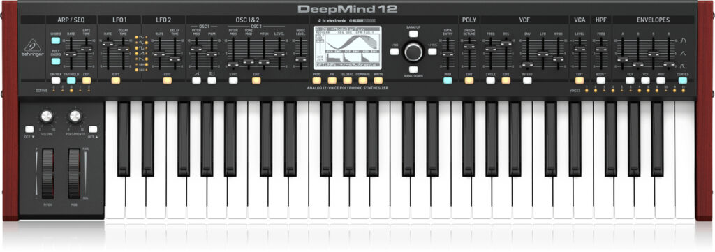 Le synthétiseur Behringer DeepMind 12