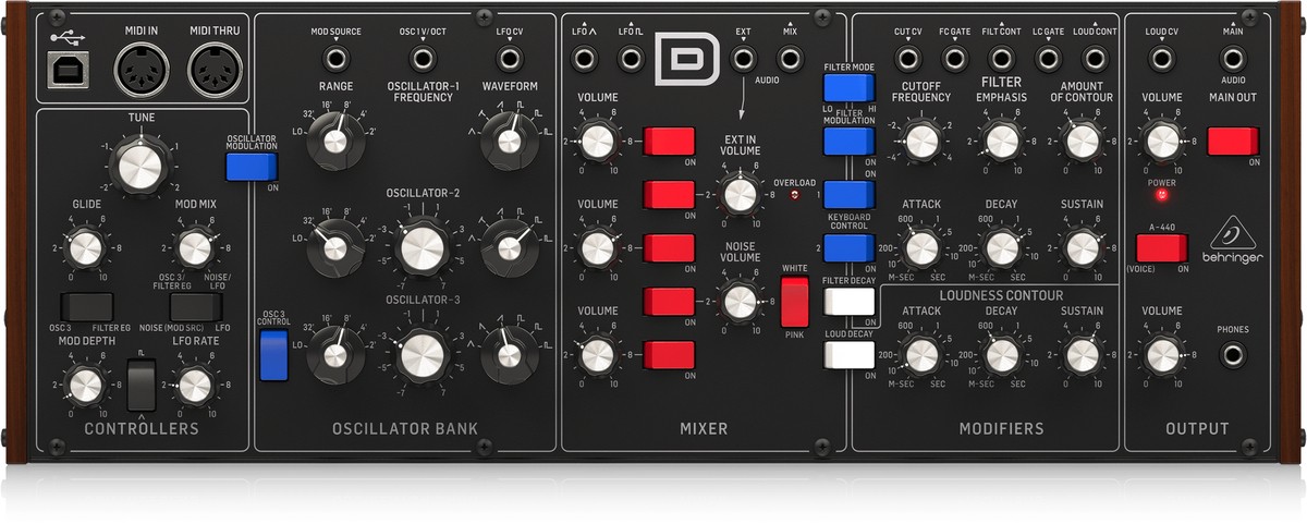 Synthétiseur Behringer Model D
