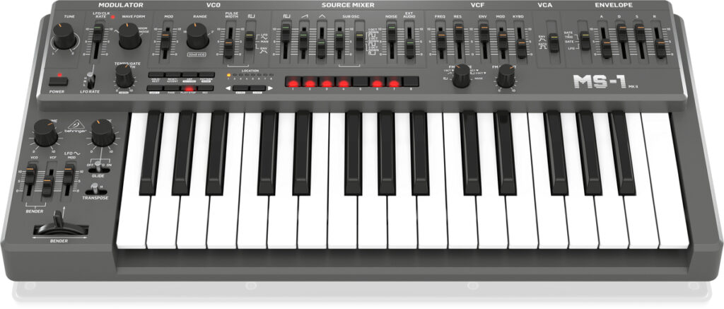 Le synthétiseur Behringer MS-1 MKII