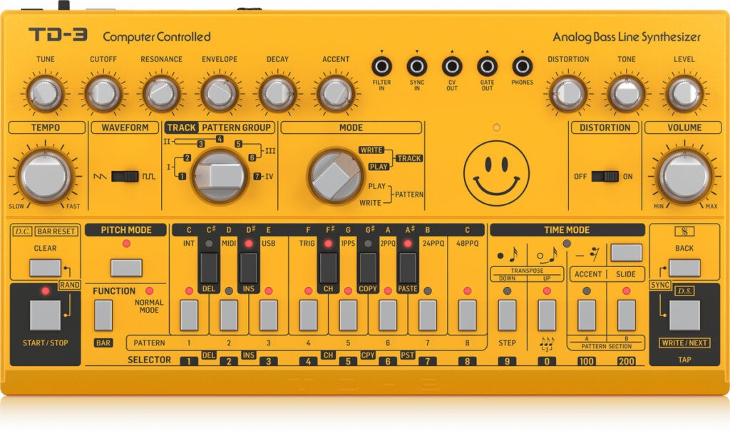 Le synthétiseur Behringer TD-3